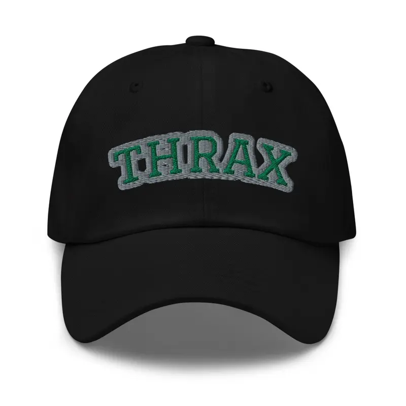 Thrax Embroidered Dad Cap